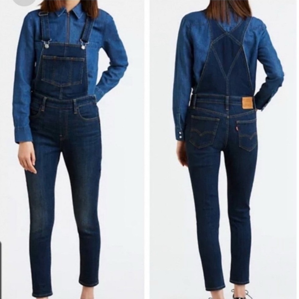 Levis Skinny Overalls Size 25